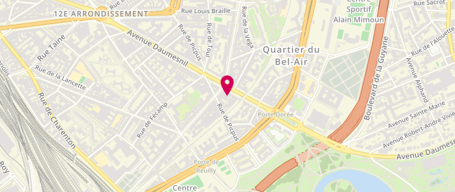 Plan de LOGEROT, 260 Avenue Daumesnil, 75012 Paris