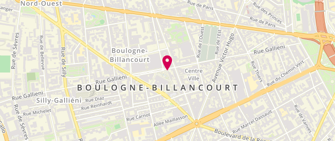 Plan de D'Un Passage à l'Autre, 59 Rue de la Saussière, 92100 Boulogne-Billancourt