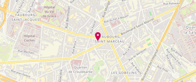 Plan de Boulangerie Rainette, 5 Boulevard de Port-Royal, 75013 Paris