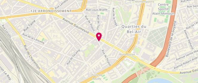 Plan de Boulangerie l'Essentiel, 254 avenue Daumesnil, 75012 Paris