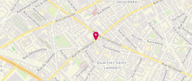 Plan de Les Gourmandises de Vaugirard, 355 Rue de Vaugirard, 75015 Paris