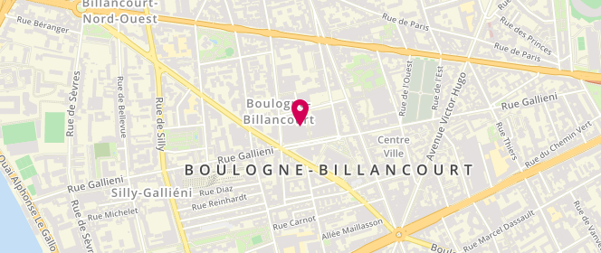 Plan de Paul, 5 Rue Tony Garnier, 92100 Boulogne-Billancourt