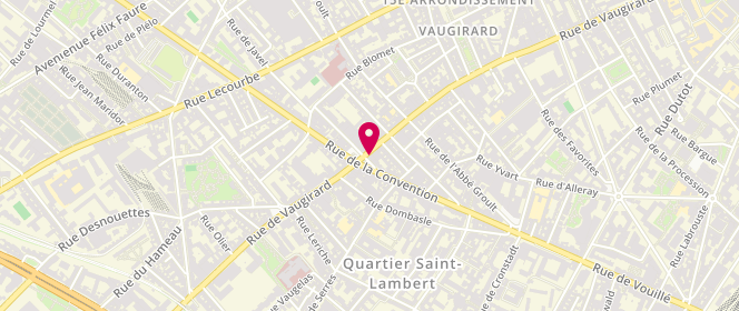 Plan de Aux Delices de l'Etoile Xv Eme, 337 Rue de Vaugirard, 75015 Paris