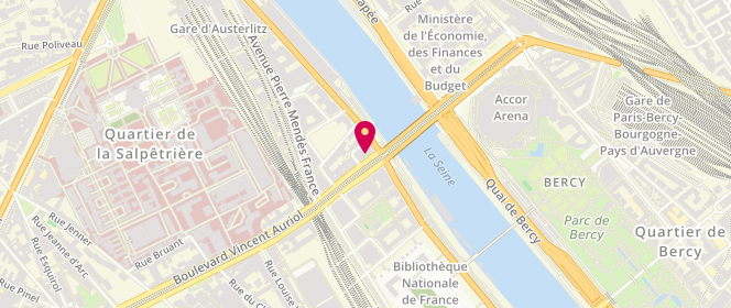 Plan de A la Boulangerie de Toutes Les Envies, 4 Boulevard Vincent Auriol, 75013 Paris