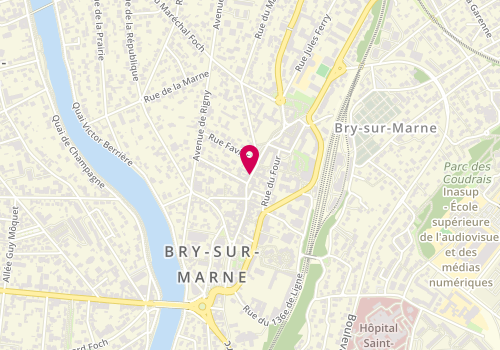 Plan de Le Carré des Rêves, 39 grande Rue Charles de Gaulle, 94360 Bry-sur-Marne