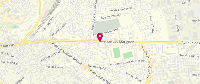 Plan de Maison Götier, 546 avenue des Matignon, 50400 Granville