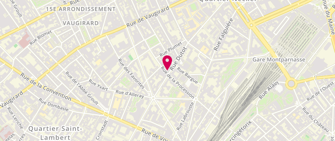 Plan de Boulangerie Aurélia, 70 Bis Rue Dutot, 75015 Paris