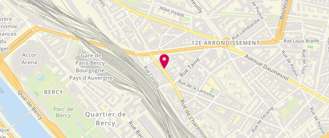 Plan de Ernest & Valentin, 225 Rue de Charenton, 75012 Paris