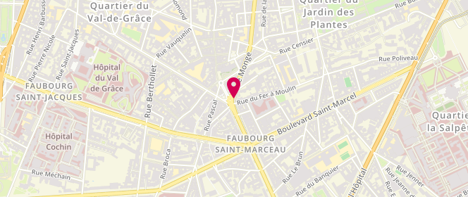 Plan de Maison Landemaine, 123 Rue Monge, 75005 Paris