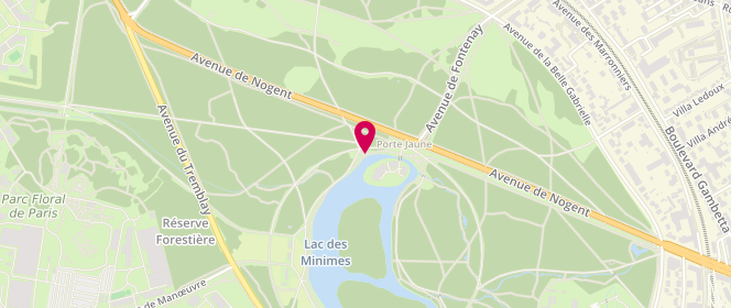 Plan de Confiserie du Lac, Route Circulaire, 75012 Paris