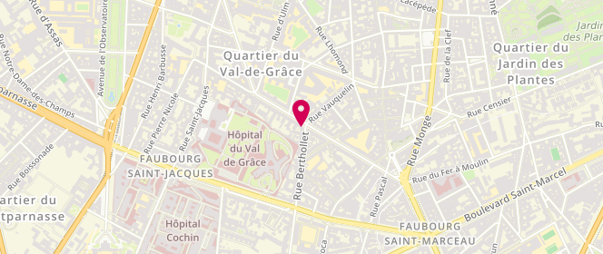 Plan de Boulangerie - Patisserie, 45 Rue Claude Bernard, 75005 Paris