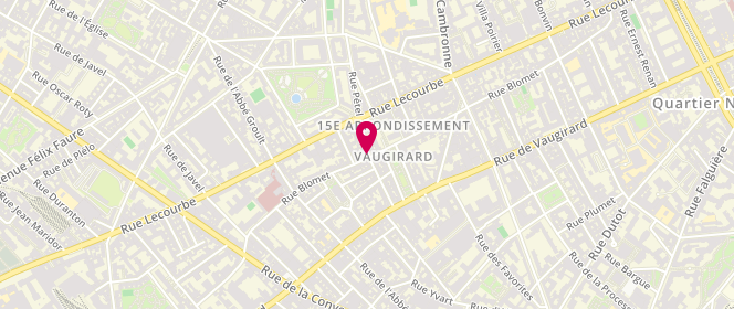 Plan de L'Équilibre- Benjamin Roc, 108 Rue Blomet, 75015 Paris
