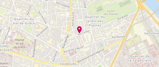 Plan de Les Délices du Fournil, 18 Rue Censier, 75005 Paris
