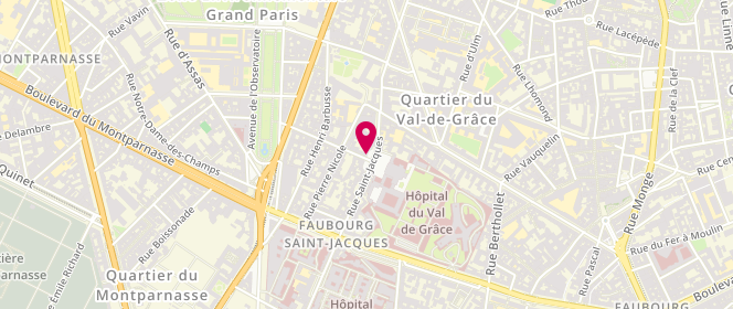 Plan de Boulangerie de la Place, 2 Rue du Val de Grâce, 75005 Paris