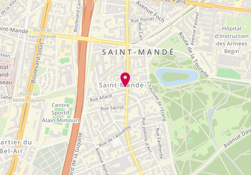 Plan de Le Moulin de Lily, 68 Avenue General de Gaulle, 94160 Saint-Mandé