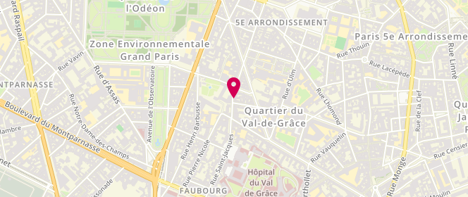 Plan de SOLQUES Bruno, 243 Rue Saint-Jacques, 75005 Paris