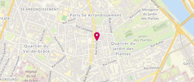 Plan de L'Atelier de Monge, 48 Rue de la Clef, 75005 Paris