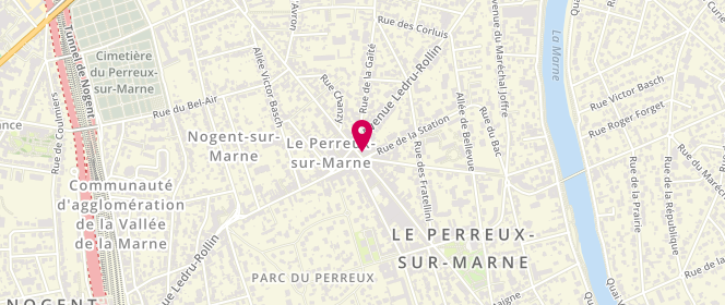 Plan de Les Merveilles de Margot, 3 Rue de la Station, 94170 Le Perreux-sur-Marne