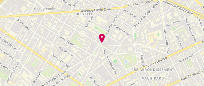 Plan de Jeff de Bruges, 95 Rue du Commerce, 75015 Paris