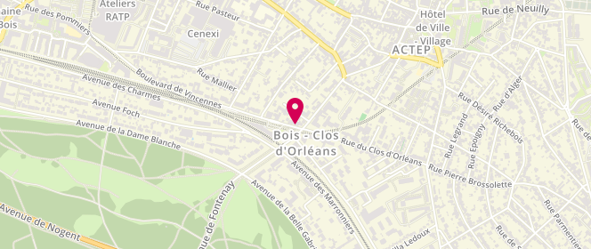 Plan de Boulangerie l'Epi du Bois, 4 place Moreau David, 94120 Fontenay-sous-Bois