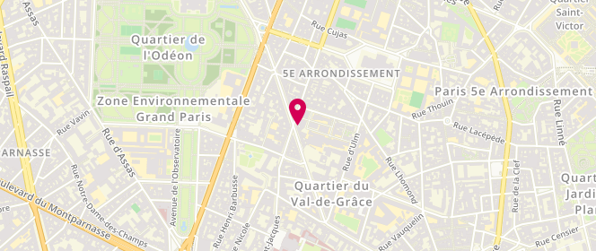 Plan de Maison Doré, 29 Rue Gay-Lussac, 75005 Paris