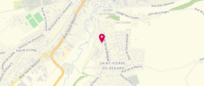 Plan de M&L Boulangerie Pâtisserie, 7 Rue Iberthe Bertoux, 61790 Saint-Pierre-du-Regard