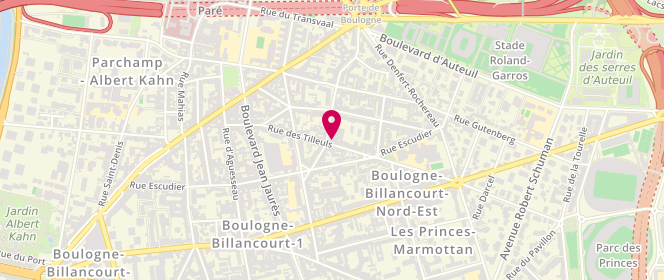 Plan de Atelier Mc, 41 Rue Gambetta, 92100 Boulogne-Billancourt