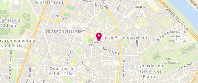 Plan de L'Essentiel Mouffetard, 2 Rue Mouffetard, 75005 Paris