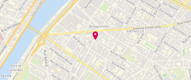 Plan de Le Bon Panneton, 105 Rue Saint Charles, 75015 Paris