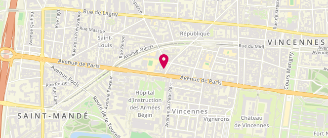 Plan de Boulangerie DAN, 1 place Berault, 94300 Vincennes