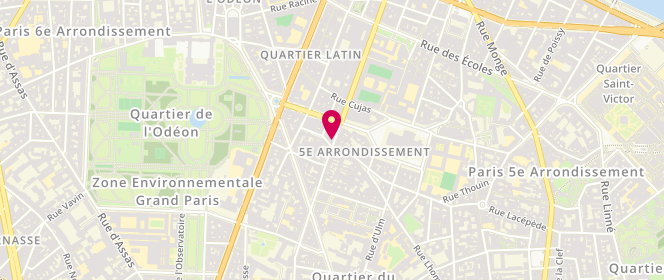 Plan de Mille et Un Pains, 178 Rue Saint Jacques, 75005 Paris