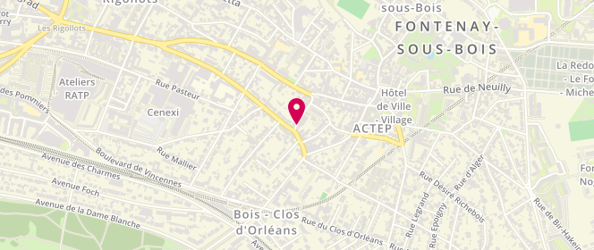 Plan de Ben hedi, 13 Rue du Commandant Jean Duhail, 94120 Fontenay-sous-Bois