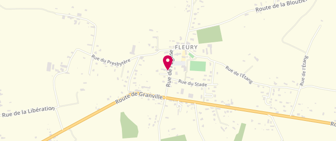 Plan de ALLAIRE Pascal, Le Bourg, 50800 Fleury