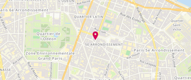 Plan de Mille et Un Pains, 178 Rue Saint-Jacques, 75005 Paris