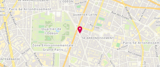 Plan de Franck Kestener, 7 Rue Gay-Lussac, 75005 Paris