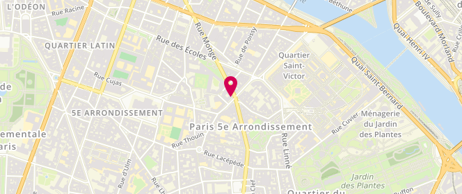 Plan de Boulangerie Guyot, 28 Rue Monge, 75005 Paris