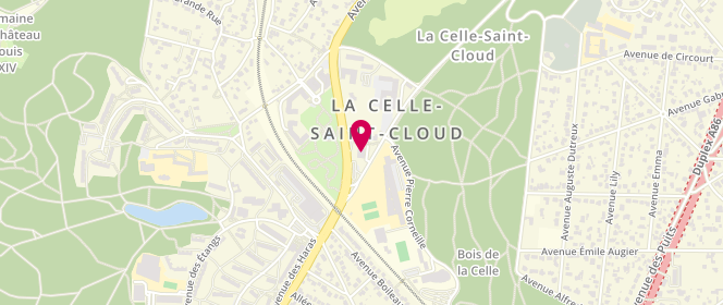 Plan de Decaudain, 1 Avenue Gabriel, 78170 La Celle-Saint-Cloud