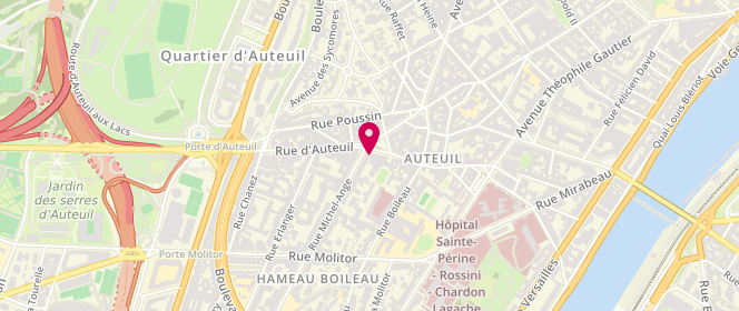 Plan de Le Grillon d'Auteuil, 56Bis Rue d'Auteuil, 75016 Paris