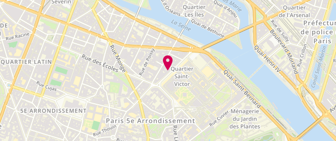 Plan de Archibald, 28 Rue des Fossés Saint-Bernard, 75005 Paris