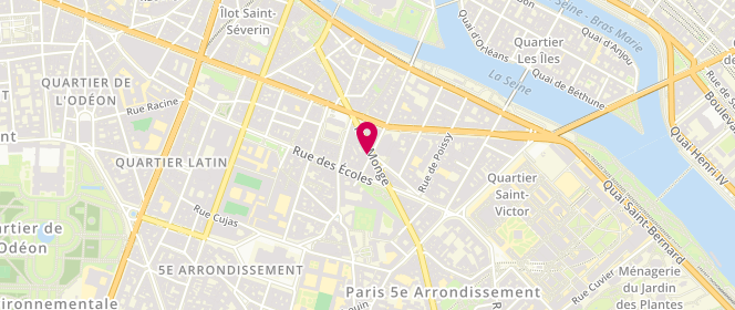 Plan de Boulangerie Kayser, 14 Rue Monge, 75005 Paris