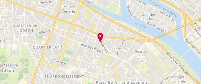 Plan de Boulangerie Eric Kayser - 8 rue Monge, Maubert-Mutualité
8 Rue Monge, 75005 Paris