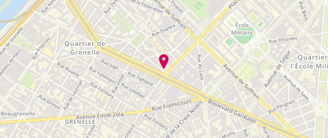 Plan de Merci Jérome, 66 avenue de la Motte-Picquet, 75015 Paris