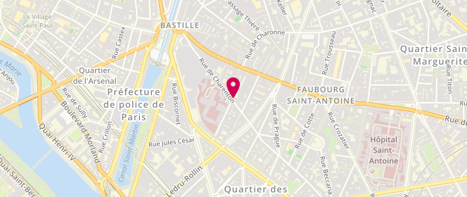 Plan de Boulangerie MAISON LETISSIER, 59 Rue de Charenton, 75012 Paris