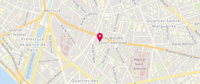Plan de As&C, 7 Rue Antoine Vollon, 75012 Paris