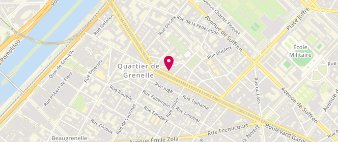 Plan de Boulangerie Dupleix, 69 Boulevard de Grenelle, 75015 Paris