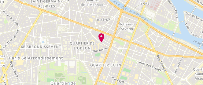 Plan de Pâtisserie Viennoise, 8 Rue de l'École de Médecine, 75006 Paris