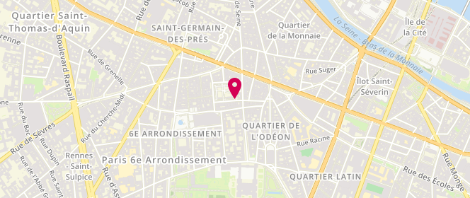 Plan de Shirinkam, 4 Rue Lobineau, 75006 Paris