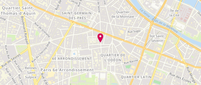 Plan de Maison Mulot, 76 Rue Seine, 75006 Paris