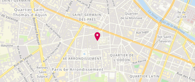 Plan de Le Levain de Grenelle, 12 Rue Mabillon, 75006 Paris
