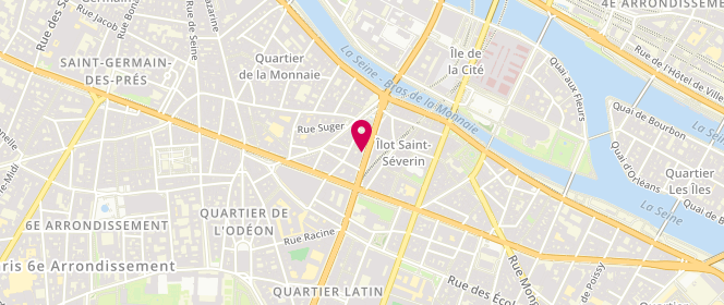 Plan de Paul, 14 Boulevard Saint Michel, 75006 Paris